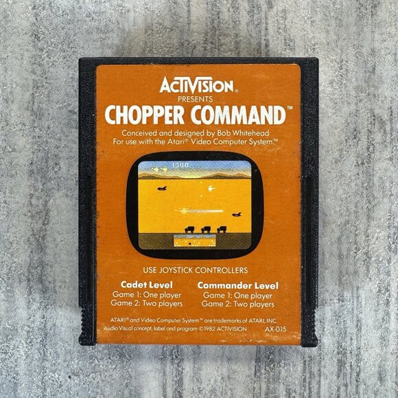 Chopper Command (Atari 2600, 1982) Activision - Picture 1 of 3